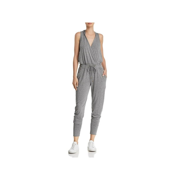 Splendid Womens Studio Marled Jersey Jumpsuit Splendid Womens Studio Marled Jersey Jumpsuit